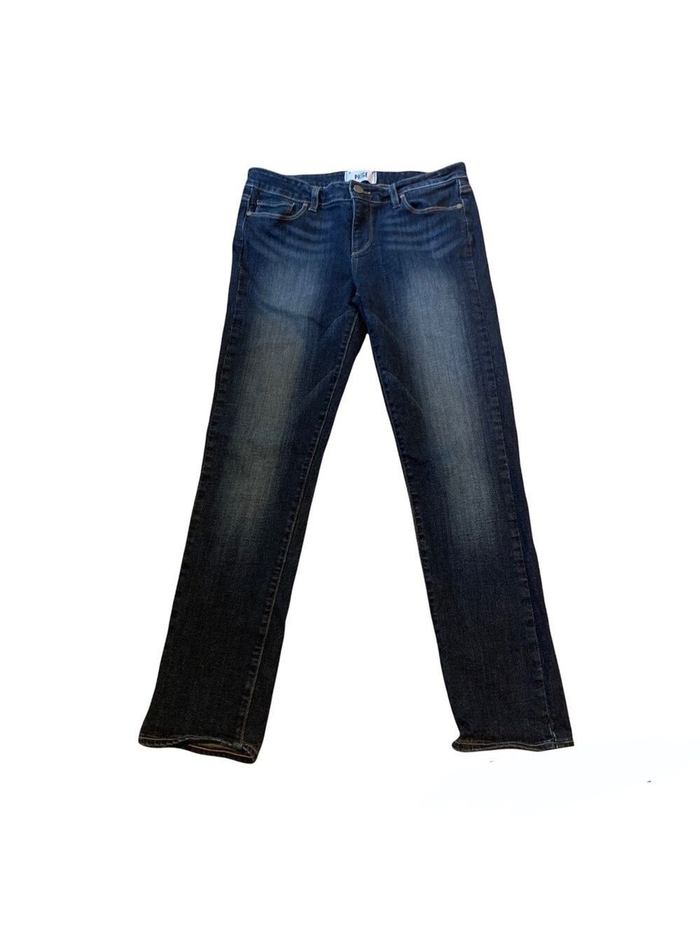 PAIGE Peg Skinny Dark Wash Cropped Jeans size 29